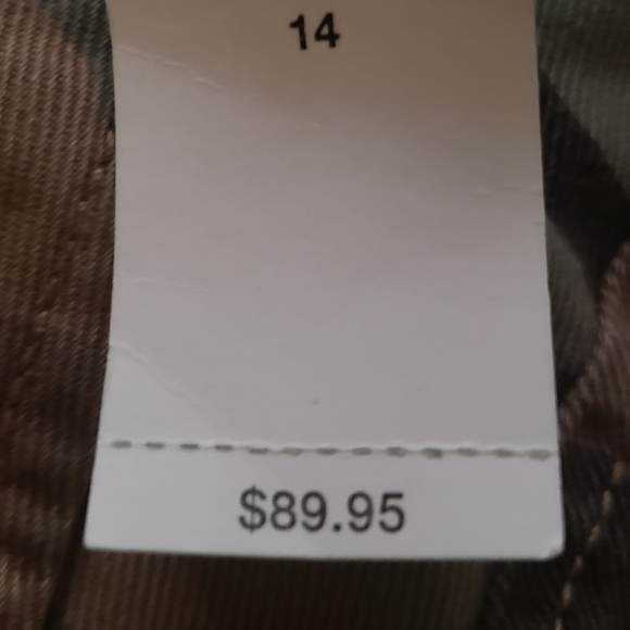 GAP camouflage cargo pant, size 14 - Picture 7 of 8